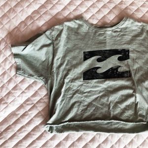 billabong wave crop top 🌊